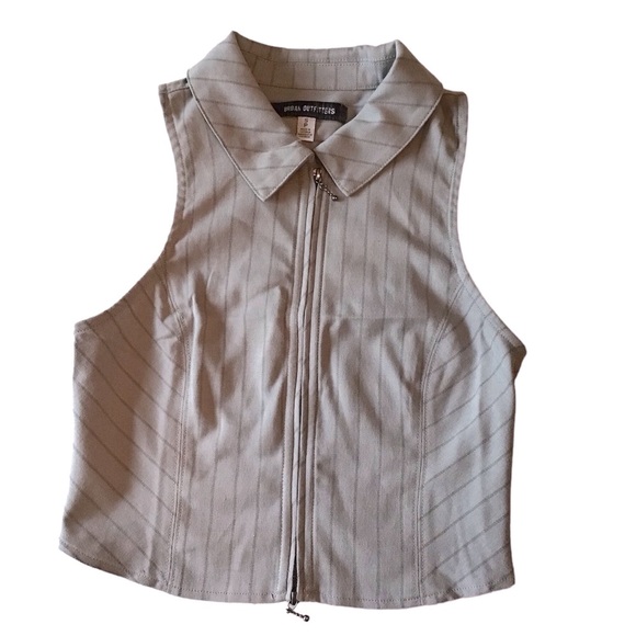 Urban Outfitters Pinstripe Skort & Vest Set - Picture 3 of 4